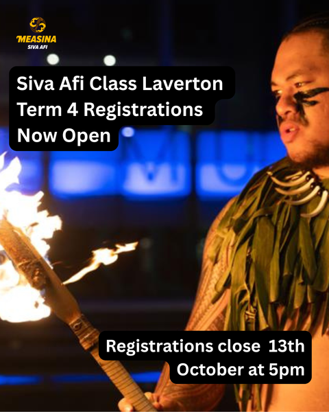 Measina Siva Afi In Person Class Term 4 2026