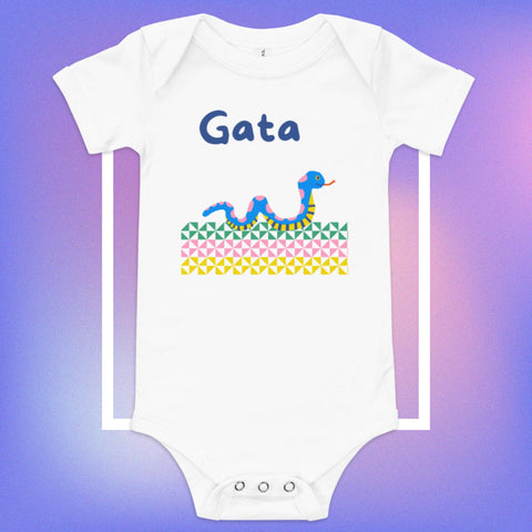Gata Baby short sleeve one piece - Measina Treasures of Samoa