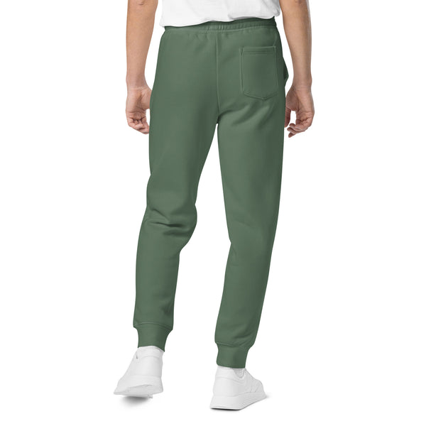 Faafetai mo mea uma Unisex pigment-dyed sweatpants - Measina Treasures of Samoa