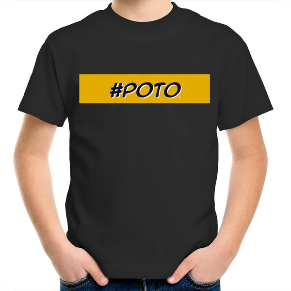 #Poto Smart Kids Youth Crew T-Shirt - Measina Treasures of Samoa
