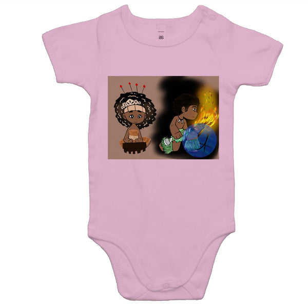 Ese Anime AS Colour Mini Me - Baby Onesie Romper AUS - Measina Treasures of Samoa