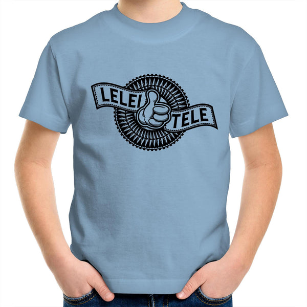 Lelei Tele AS Colour Kids Youth Crew T-Shirt - Measina Treasures of Samoa