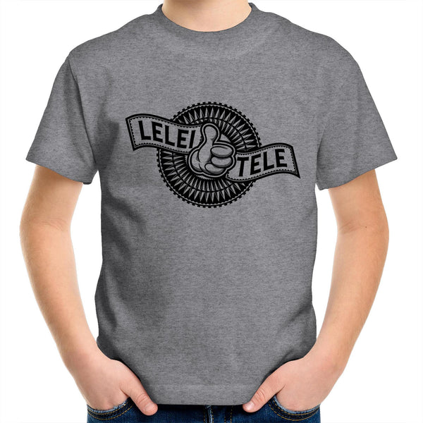 Lelei Tele AS Colour Kids Youth Crew T-Shirt - Measina Treasures of Samoa