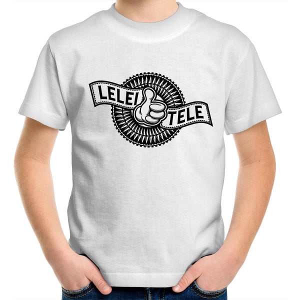Lelei Tele AS Colour Kids Youth Crew T-Shirt - Measina Treasures of Samoa