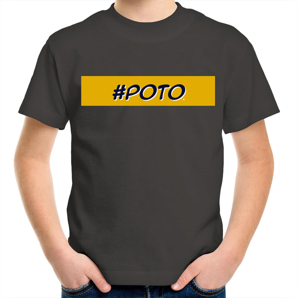 #Poto Smart Kids Youth Crew T-Shirt - Measina Treasures of Samoa