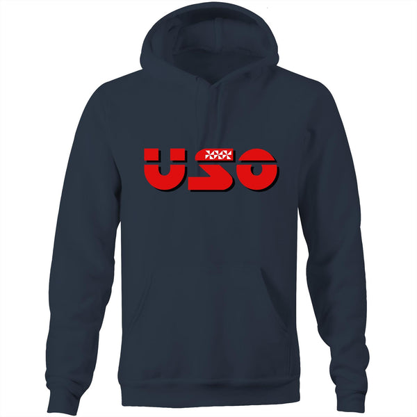 Uso Pocket Hoodie Sweatshirt - Measina Treasures of Samoa