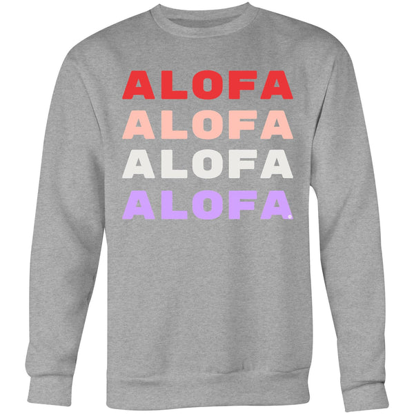 Alofa Love United - Crew Sweatshirt - Measina Treasures of Samoa