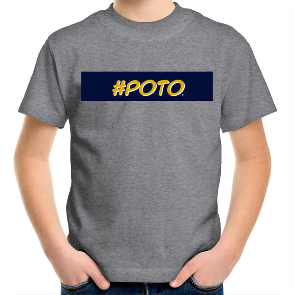 #Poto Smart Kids Youth Crew T-Shirt - Measina Treasures of Samoa