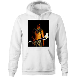 Siva Afi Warrior Pocket Hoodie Sweatshirt - Measina Treasures of Samoa