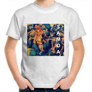 Samoa Kids Youth Crew T-Shirt - Measina Treasures of Samoa
