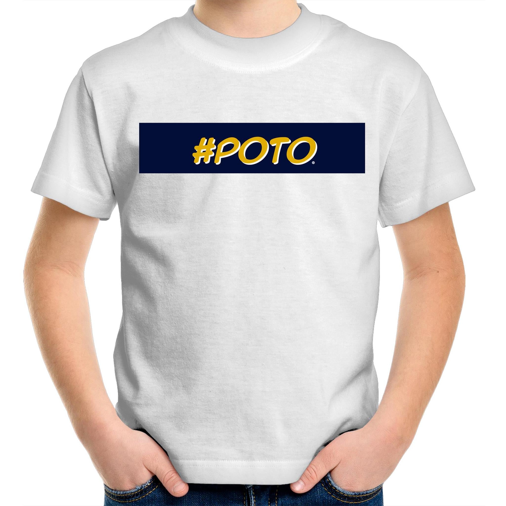 #Poto Smart Kids Youth Crew T-Shirt - Measina Treasures of Samoa