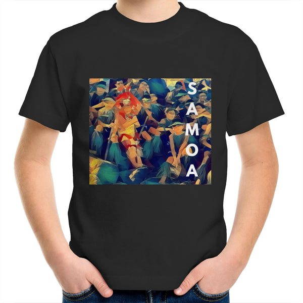 Samoa Kids Youth Crew T-Shirt - Measina Treasures of Samoa