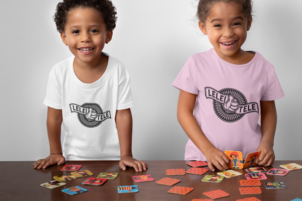 Lelei Tele AS Colour Kids Youth Crew T-Shirt - Measina Treasures of Samoa