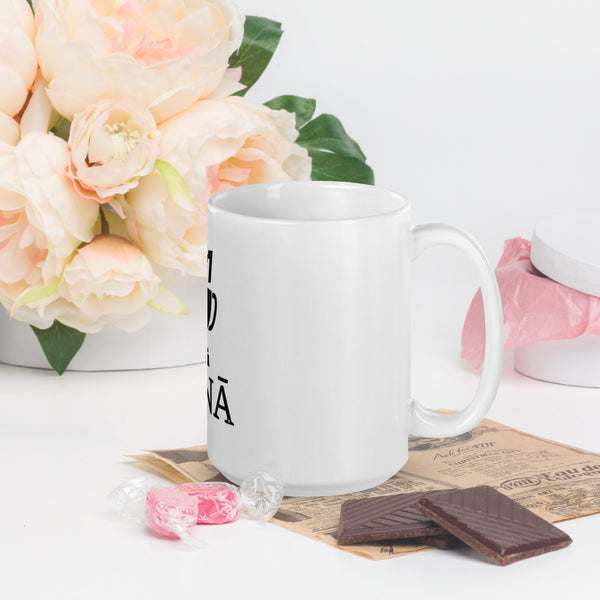 #1 Tina/Mum White glossy mug - Measina Treasures of Samoa