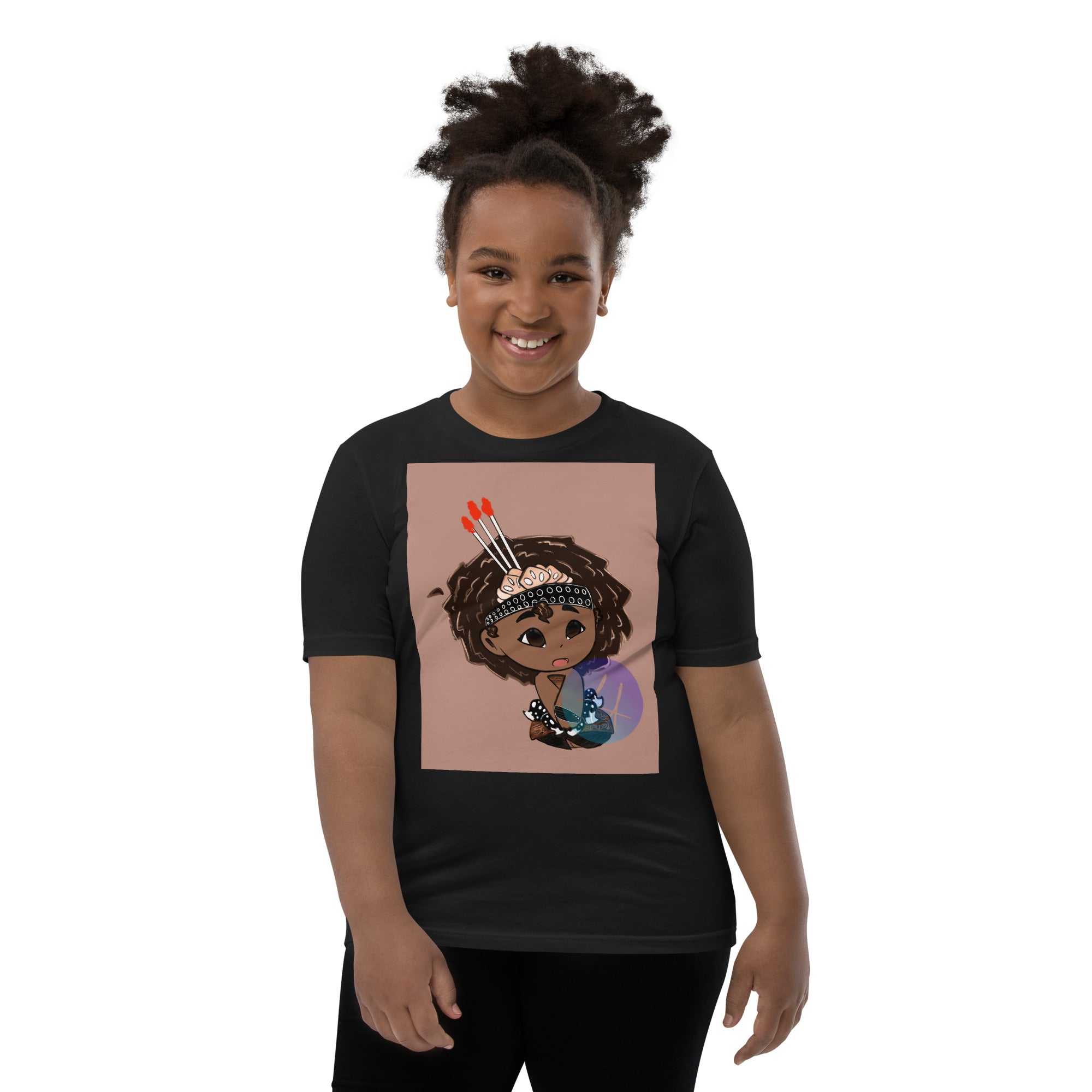 Taupou Youth Short Sleeve T-Shirt - Measina Treasures of Samoa
