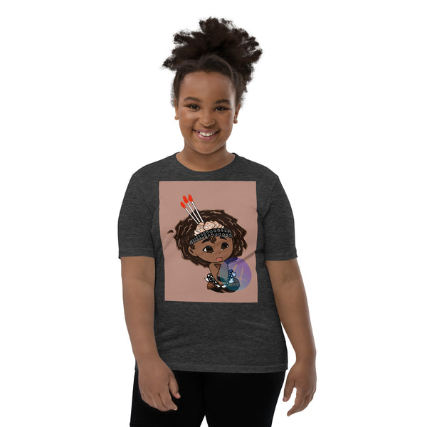 Taupou Youth Short Sleeve T-Shirt - Measina Treasures of Samoa